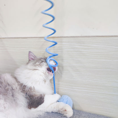 PawPop – Rabbit Fur Ball Toy for Playful Cats Overview: 1. Simply give this ball to your cat and you are good to go! 2. This cat toy stimulates your cat's instinct to hunt, and reduces obesity, boredom, and depression with increased exercise; 3. Soft and