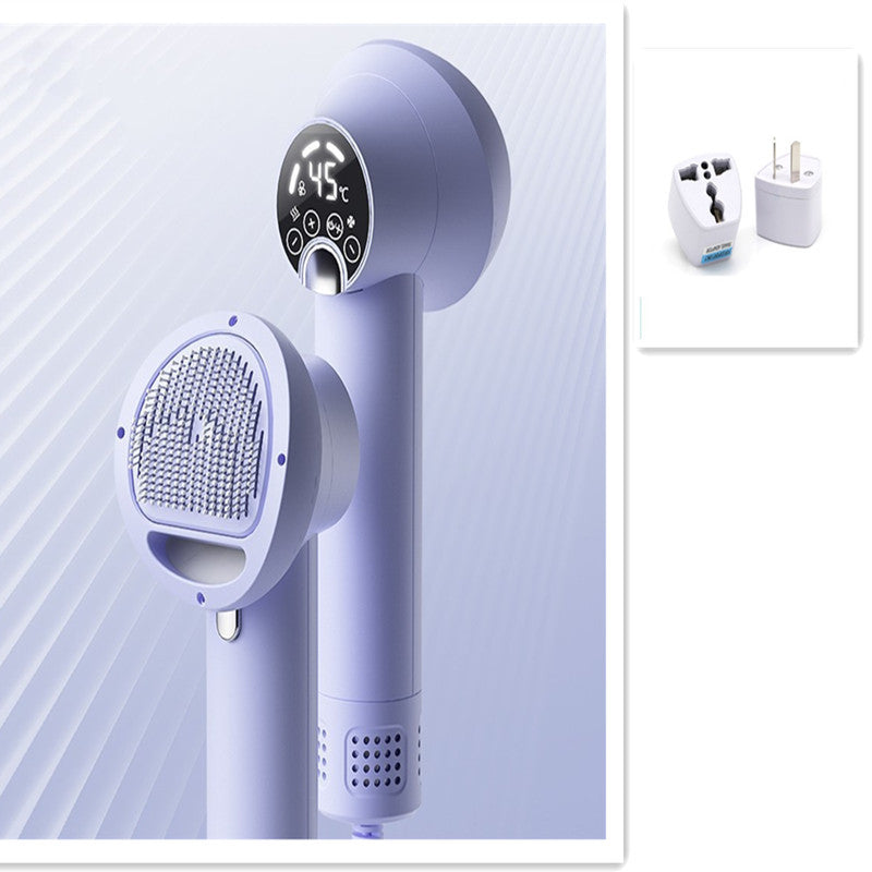 GroomBlow™ – Silent Smart Dryer & Comb for Pets Dry and groom your pet with ease using the GroomBlow™ Smart Pet Hair Dryer – the ultimate 2-in-1 tool designed to keep your dog or cat calm, clean, and fluffy. 2-in-1 Blow & Brush: Dries and detangles at the