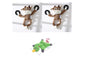 Donkey Plush Chew Toy – Squeaky & Fun for Puppies Overview: 100% brand new and high quality. It's a good gift for your pet. hours of fun for you and your dog. Product Information: Product category: pet toys material: plush Specifications: white, brown, gr