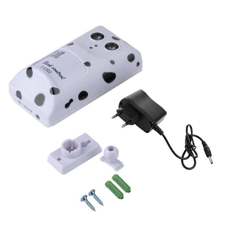 Smart Bark Stopper Train smarter. Bark less. Live quieter. Why This Device is a Must-Have: ✅ Smart Bark Detection – No False Alarms This device is designed to activate only after 3 consecutive barks, which helps filter out false triggers caused by occasio