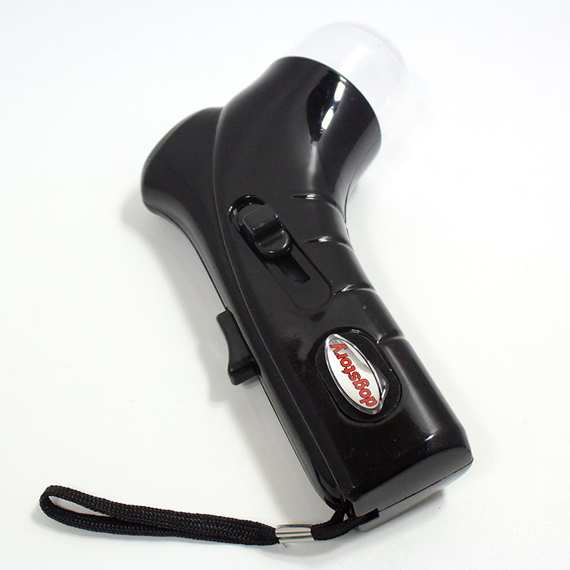 PawZap Treat Launcher Overview: It comes with a wrist strap, that makes it very portable. The handle is designed to give you a comfortable grip. Perfect for dogs and cats, easy to load and fun to use. This toy is great interactive fun for you and your dog