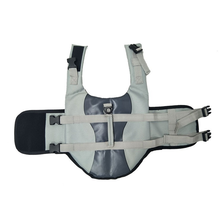 AquaPaw Safety Vest Material: Polyester Product category vest Applicable gender Color Rose Red, Silver Grey Size XS, S, M, L Pet Safety Vests