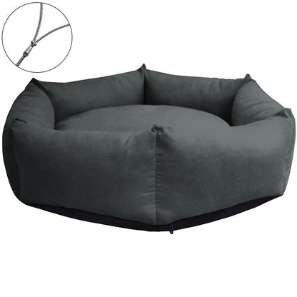 CozyHaven™ – All-Weather Washable Dog Kennel Product information: Materials: cloth Product category: pet nest Color: red, yellow, wine red, khaki, blue, dark green, light gray, dark gray, dark brown, purple Size: Outer Diameter S:50cm/19.68inch M:60cm/23.