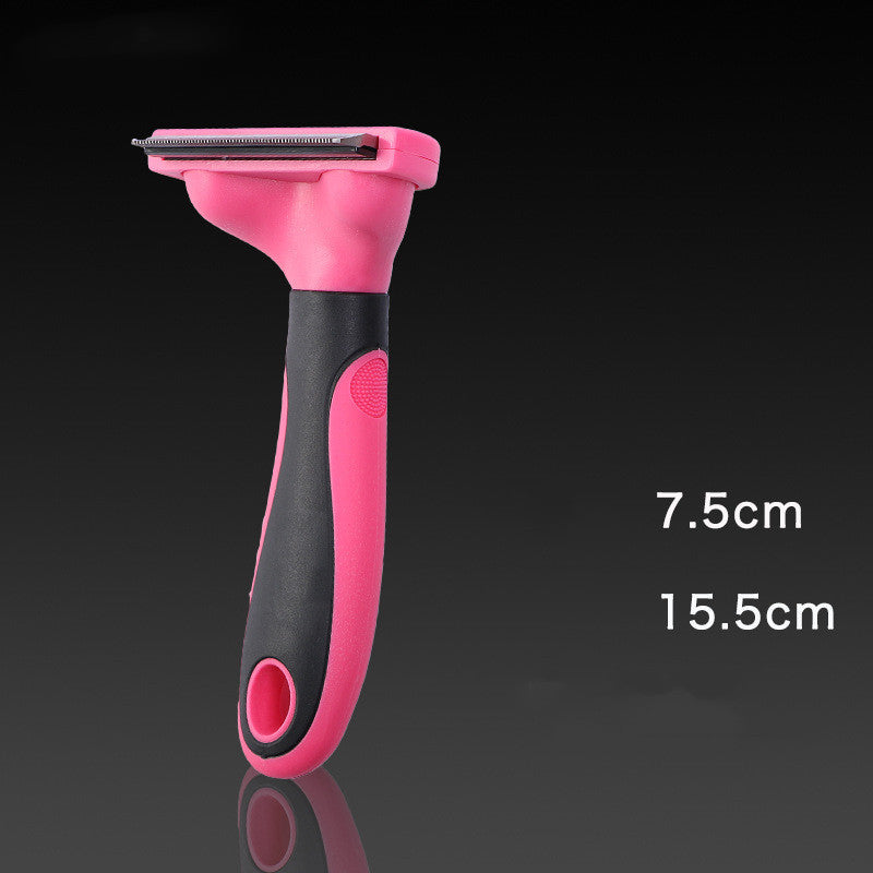 FurEase – Gentle Grooming Comb for Dogs Describe: Purpose: Pet grooming tools are suitable for dogs and cats of different sizes Purpose: Dog straightening brush quickly removes all loose/long/short/tangled hair, more fur on the floor Ergonomics: rubber no