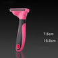 FurEase – Gentle Grooming Comb for Dogs Describe: Purpose: Pet grooming tools are suitable for dogs and cats of different sizes Purpose: Dog straightening brush quickly removes all loose/long/short/tangled hair, more fur on the floor Ergonomics: rubber no