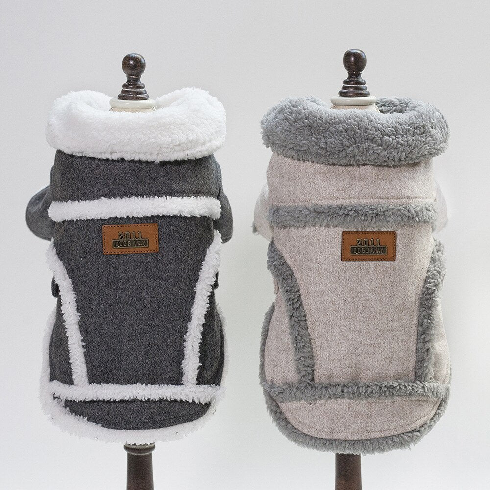 Cozy Pet Coat – Insulated Winter Wear for Small Dogs Overview Dog Clothes Winter Pet Dog French Bulldog Jacket Thick Warm Dog Coat 1. Asian sizes are 1 to 2 sizes smaller than European and American people. Choose the larger size if your size between two s