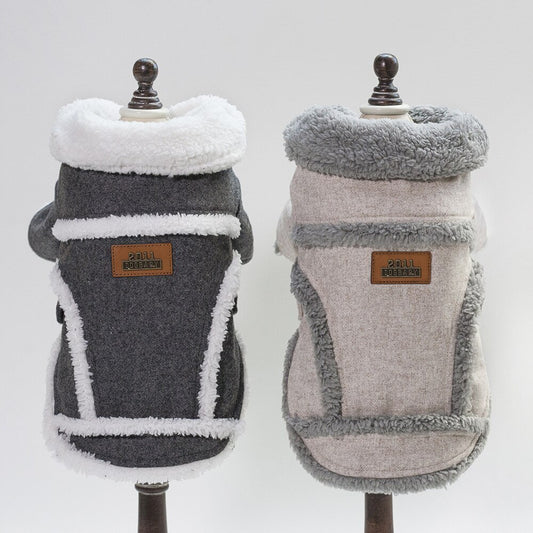 Cozy Pet Coat – Insulated Winter Wear for Small Dogs Overview Dog Clothes Winter Pet Dog French Bulldog Jacket Thick Warm Dog Coat 1. Asian sizes are 1 to 2 sizes smaller than European and American people. Choose the larger size if your size between two s