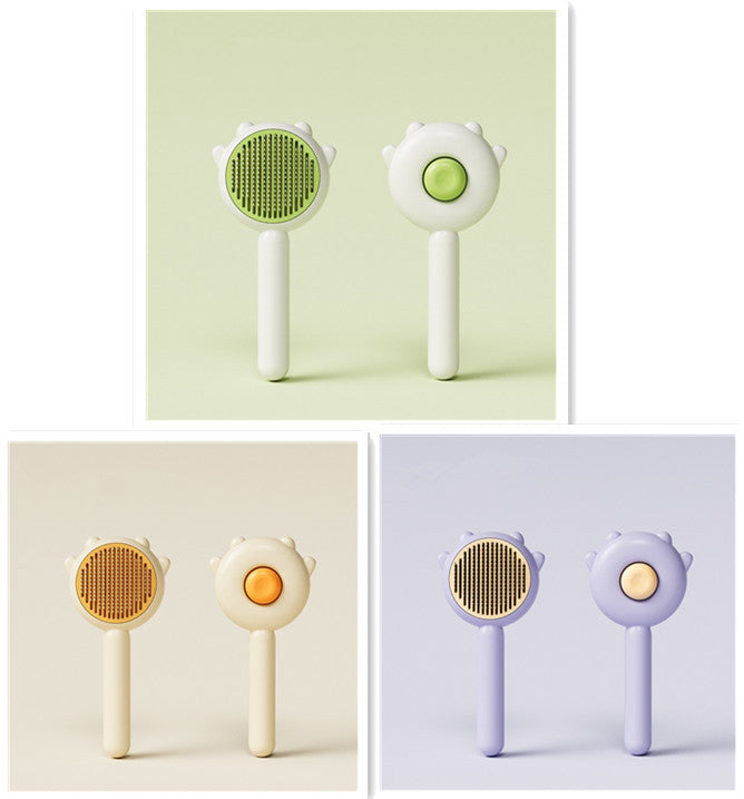 FurEase – Massage & Deshedding Comb for Cats & Dogs Make grooming a bonding moment with the FurEase™ Massage & Hair Removal Comb – the perfect 2-in-1 solution for gentle brushing and effective shedding control. Removes Loose Hair: Effectively captures and