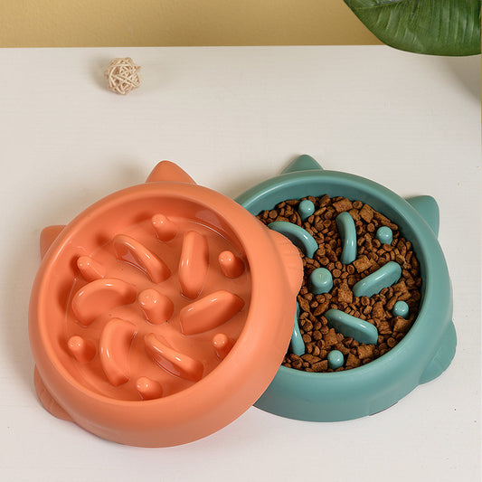 SlowPaw Feeding Bow Slow Feeder Dog Bowl – Anti-Gulping, Fun & Healthy Eating Transform mealtime into a safe and stimulating experience for your dog. Designed to promote slower, healthier eating habits, this slow feeder bowl helps prevent bloating, chokin