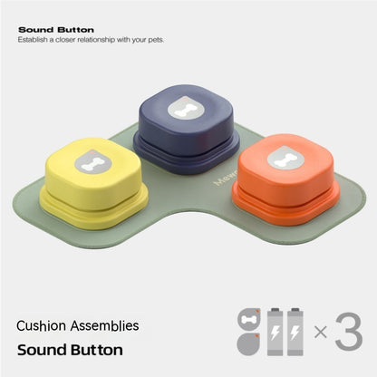 Recordable Pet Talking Buttons – 4 Colors, Fun & Easy Communication Overview: Durable Material: This dog communicator is made of high-quality ABS plastic material, which is environmentally friendly and durable, and you can use it for a long time. Easy to