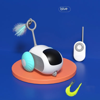 USB Smart Cat Car – Remote Toy for Active Indoor Cats Crazy-Joy Remote Control Car Cat Toy – Hunt, Chase & Play Instincts Unleashed Transform your living room into a feline playground with the Crazy-Joy Car, the ultimate interactive toy that taps into you