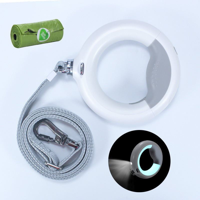 NightTrek Product information : Material: ABS Scalable: Yes. Color: donut dog leash-pink, donut dog leash-blue, donut dog leash-white, donut dog leash-black, colorful dog leash-white, colorful dog leash-pink, colorful dog leash-blue. Function: the length