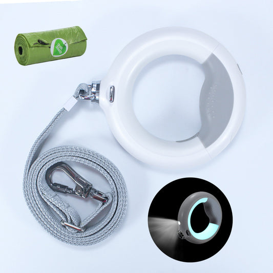 NightTrek Product information : Material: ABS Scalable: Yes. Color: donut dog leash-pink, donut dog leash-blue, donut dog leash-white, donut dog leash-black, colorful dog leash-white, colorful dog leash-pink, colorful dog leash-blue. Function: the length