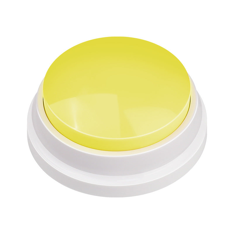 TalkPaws™ – Dog Communication Button with Voice Product information: Color: Recording model [macaron purple], recording model [macaron Gray], recording model [macaron pink], recording model [macaron yellow], recording model [macaron Green]], recording Mod
