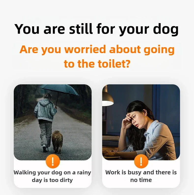 Indoor Dog Toilet Training Tray with Grid