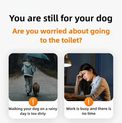 Indoor Dog Toilet Training Tray with Grid