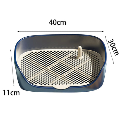 Portable Indoor Dog Toilet Training Tray with Grid