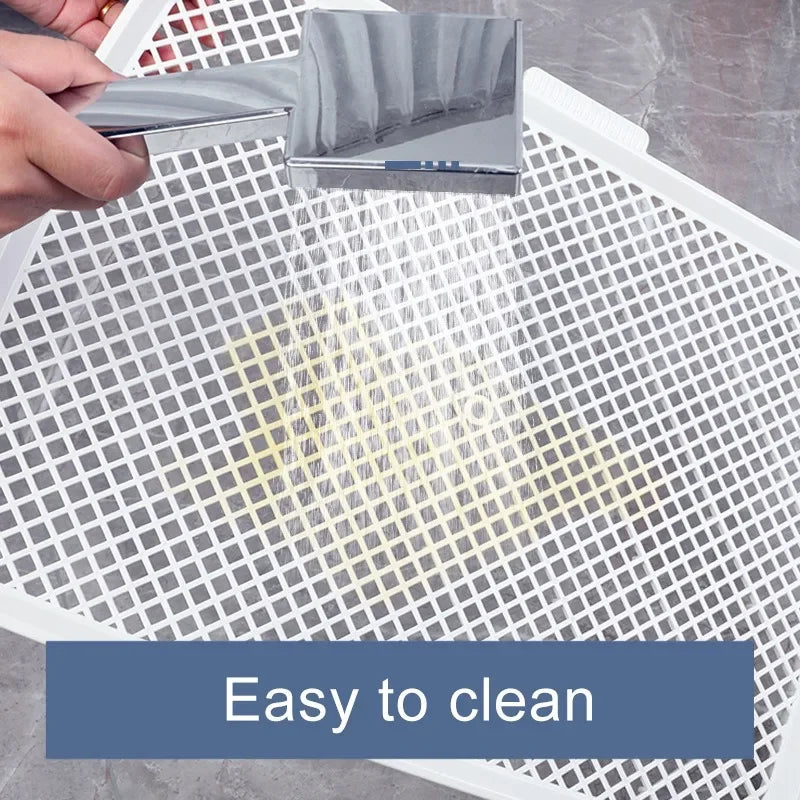 Indoor Dog Toilet Training Tray with Grid