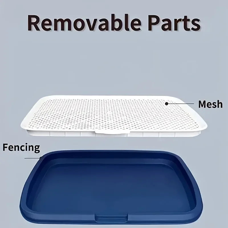 Indoor Dog Toilet Training Tray with Grid