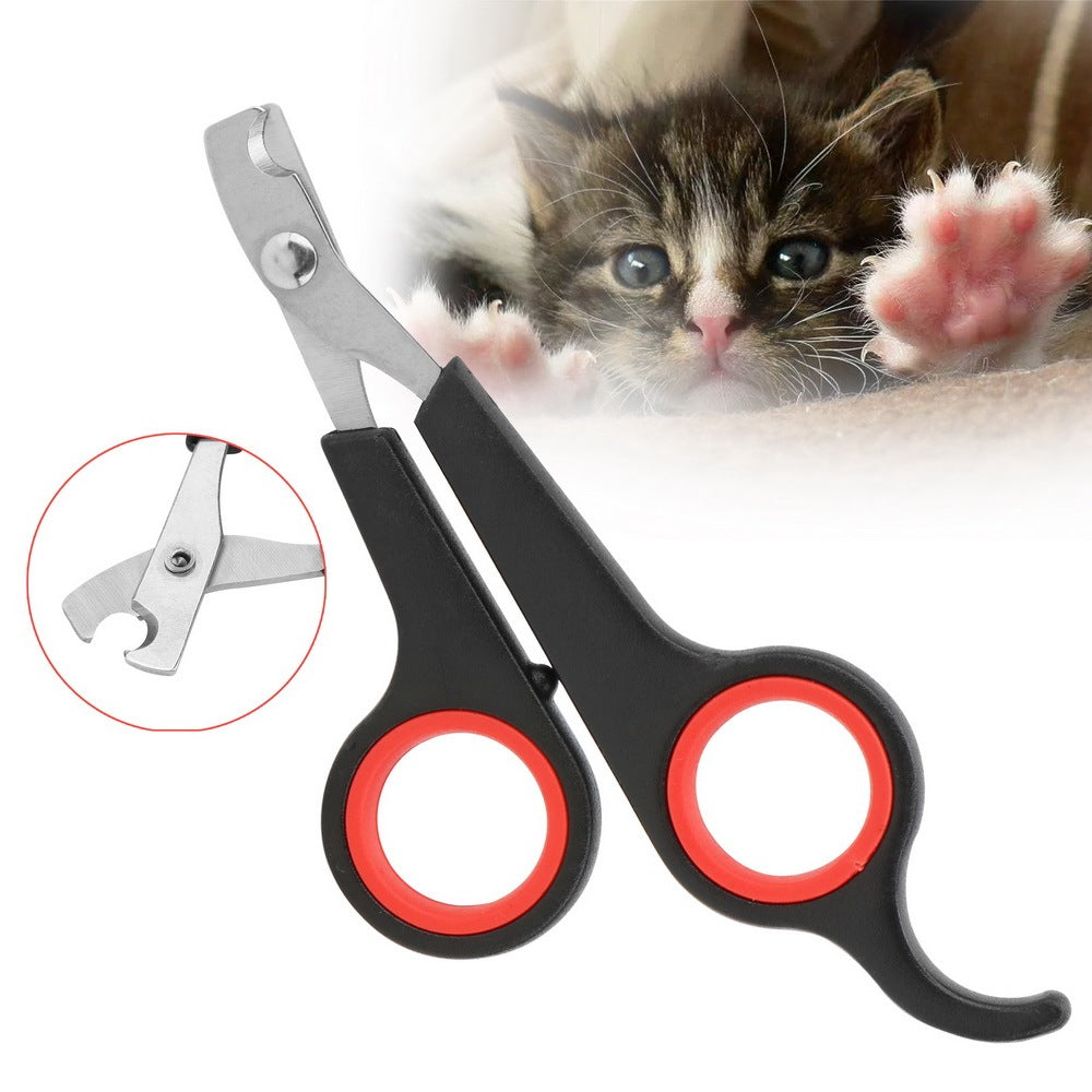 ClipPaws Safety Nail Scissors Overview: Brand new, high quality, low price! Sharp blade specially designed for pets Plastic handle, easy to grasp Product information: Material: durable stainless steel blade, plastic handle Size: 12cm*6cm Weight: 36.00g Pa