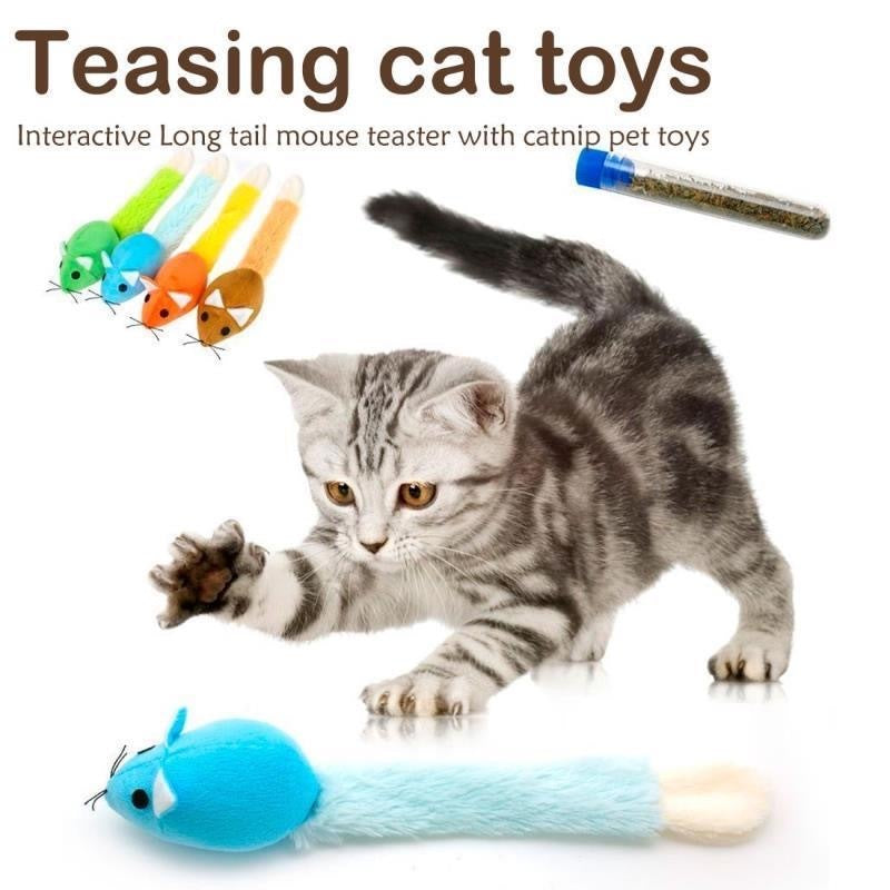 PounceTail™ – Fun & Engaging Cat Mouse Toy Overview: Good material, High quality. 100% Brand New. A variety of colors, any choice. Specifications: Product information: The mouse comes with a mint refill Product color: green/blue/orange/coffee Suitable for