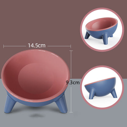 FurDine Colorful Feeder Overview: 1. Tough daily, the naughty master can't break Food grade material, safe and non-toxic, high-temperature resistance, high material hardness, not fragile compared to ordinary ceramic cat bowls 2. 15° tilt design, it’s not