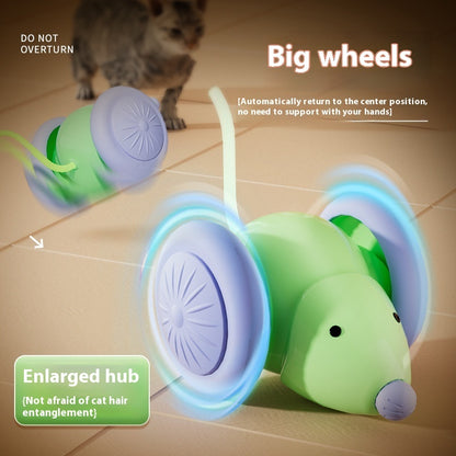 SmartMouse Overview: Good material, High quality. 100% Brand New. Product information: Color: green, white Material: ABS TPU Category: Pet Toys Packing list: 1* Cat Toy Product Image: Interactive Toys