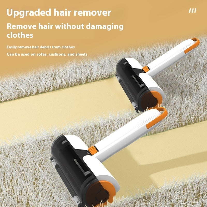 FurRoll™ – 2-in-1 Reusable Pet Hair Removal Brush Keep your home fur-free effortlessly with the FurRoll™ 2-in-1 Pet Hair Removal Roller – a portable, washable tool designed for quick and effective pet hair cleanup. Dual Functionality: Combines a lint roll