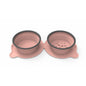 FurFold Pet Bowl Set Overview: 1. Foldable Dual Bowl: Collapsible dog bowls, that feed your pets with food & water at the same time, Portable with compact size, save your space when traveling, walking 2. High-Quality Material: Dog travel bowls are made of