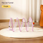 S-Tunnel – Foldable Outdoor Play Tunnel for Cats Overview: Elastic collapsible cat tunnel - Cats can be free to travel through it, both sides with the cat's favorite mice and feathers, respectively, can give your cat to this toy more love. Not only is it