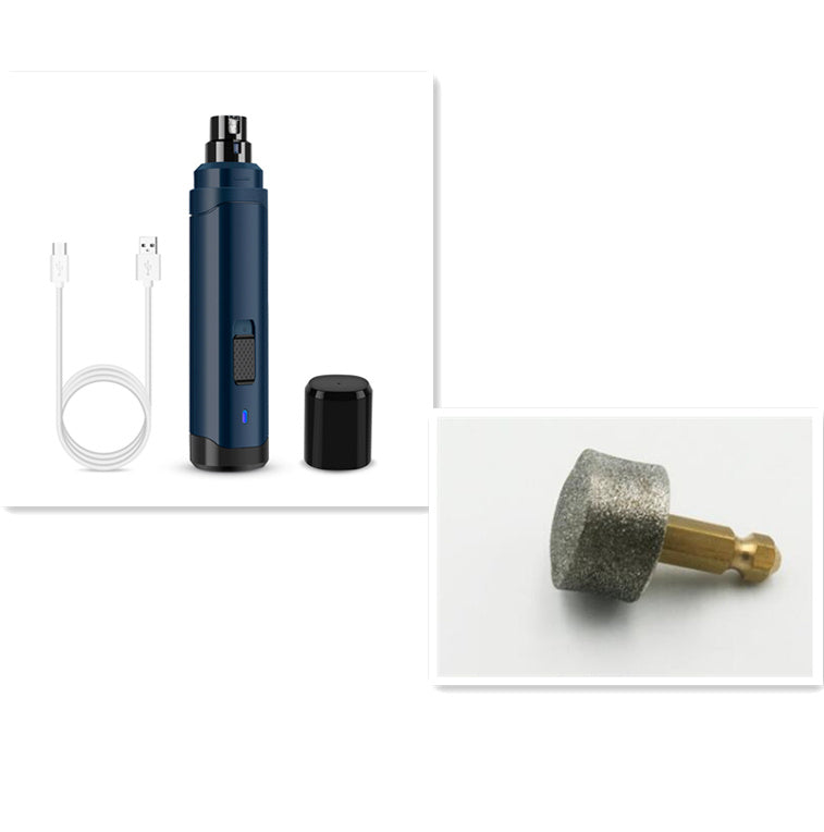 NailWhirl™ Electric Pet Trimmer Overview: Low Vibration and Low Noise - This Pet Nail Grinder is equipped with a super mute motor but powerful. It gently removes thin layers of the nail with low noise and low vibration, so that sensitive pets will be happ