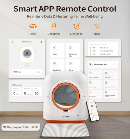 60L Automatic Cat Litter Box