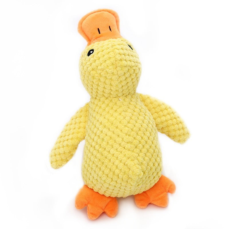 SoftQuack™ – Plush Duck for All Pup Sizes Premium Soft Chew Toys for Dogs - These adorable dog crinkle toys no stuffing ducks provide your four-legged best friend with an interactive chew toy that makes noise, keeps them engaged, and is gentler on teeth,