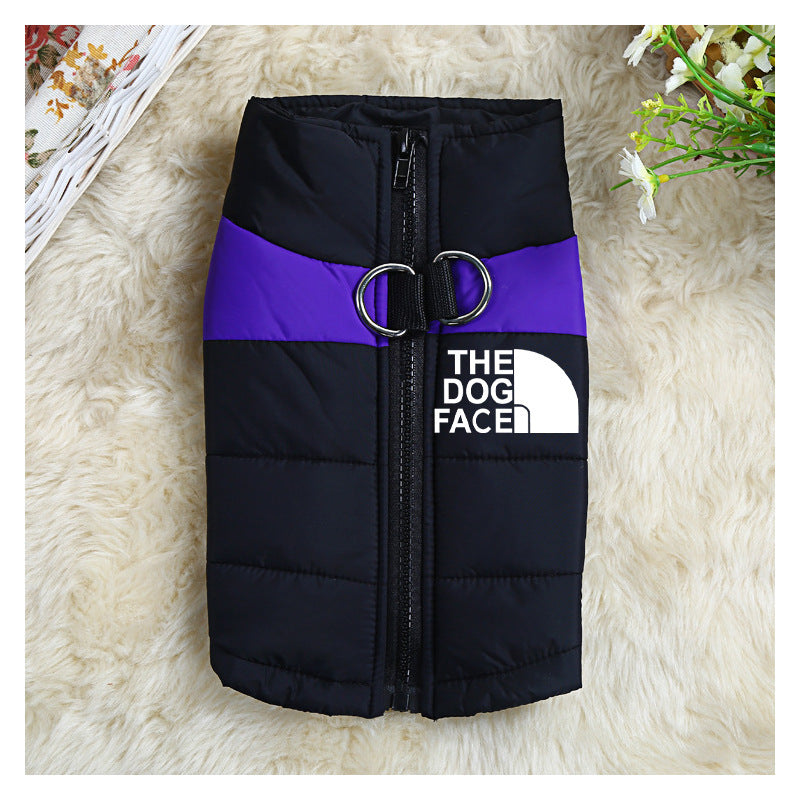 Thermal Pet Vest – Weatherproof Winter Dog Jacket Product information: Color: blue, red, pink, green, purple, yellow, orange, fluorescent green Size: S,M,L,XL,2XL,3XL,4XL,5XL Applicable gender: general Material: Cotton Style: European and American Import