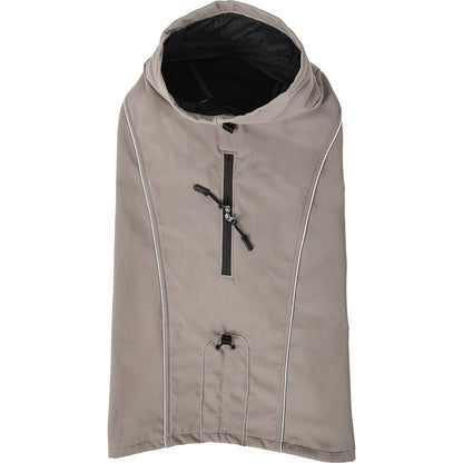 Weatherproof Soft Shell Jacket Product information: Color: Rock brown, blue, black Size: XS,S,M,L,XL,2XL,3XL Applicable gender: general Material: Polyester Fiber Style: British style Category: pet clothing Packing list: Dog clothes *1 Product Image: Pet J