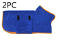 DryPaws™ Microfiber Bathrobe Overview: 1. Dog Bathrobe Towel, Dog Fast Drying Dog Drying Coat with Adjustable Chest Neck Strap, Super Absorbent Microfiber Material Pet Drying Moisture Absorbing Bathrobe with Hook and Loop 2. Healthy and skin-friendly mate