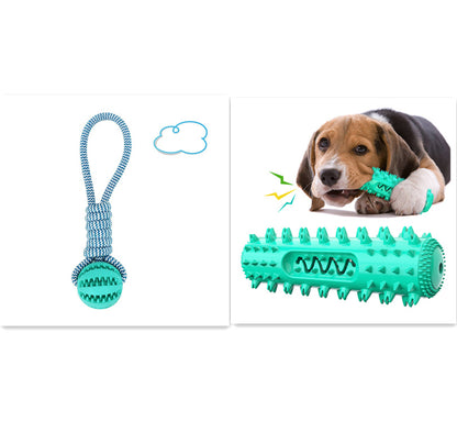 SnackRope – Interactive Leaking Ball for Chewing & Cleaning Teeth Overview: 1. Rubber balls and dog bite chew balls keep your dog's teeth and gums clean and healthy. 2. The surface protrudes from the particles, which can grind teeth and protect the oral h