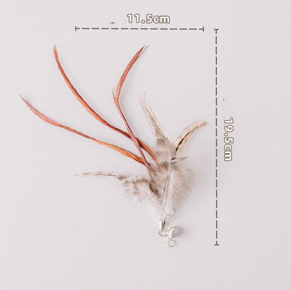 Interactive Cat Wand – Detachable Rod & Sucker Toy Product information: Material: feathers, hardware accessories, suction cups, PVC rods, steel wires Style: simple and stylish Features: funny cat Colour: Picture color Packing list: Funny cat stick*1 Produ