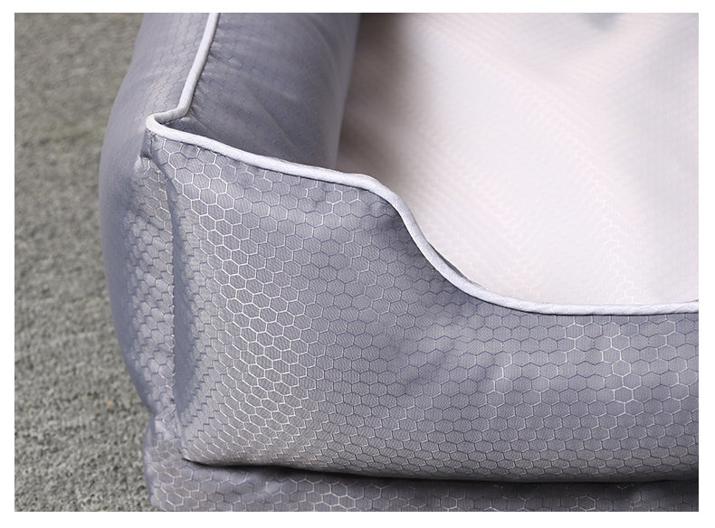 CleanNest™ Removable Dog Bed Product Information: Color: Dark grey Specifications: No. S: Tedibo Meishnari Cat, etc. [Recommended in 10 kg], No. M: Tedibo Meibi Bear Faduoki, etc. [Recommended in 30 kg], No. L: Hashimo Golden Wood Dog, etc. [Recommended i