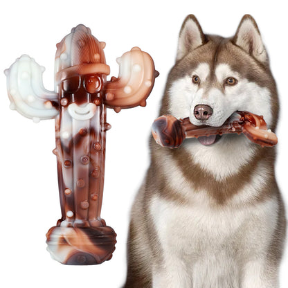 Heavy-Duty Nylon Chew Toy – Long-Lasting Fun for Dog Product information: Color: meat of rabbits beef flavor, squirrel beef flavor, cactus beef flavor, crab beef flavor, antlers beef flavor, tricerops beef flavor, Christmas deer beef flavor Material: Nylo