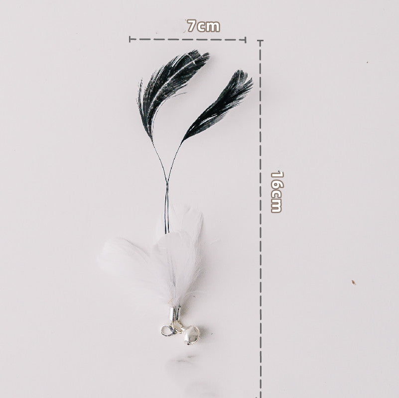 Interactive Cat Wand – Detachable Rod & Sucker Toy Product information: Material: feathers, hardware accessories, suction cups, PVC rods, steel wires Style: simple and stylish Features: funny cat Colour: Picture color Packing list: Funny cat stick*1 Produ