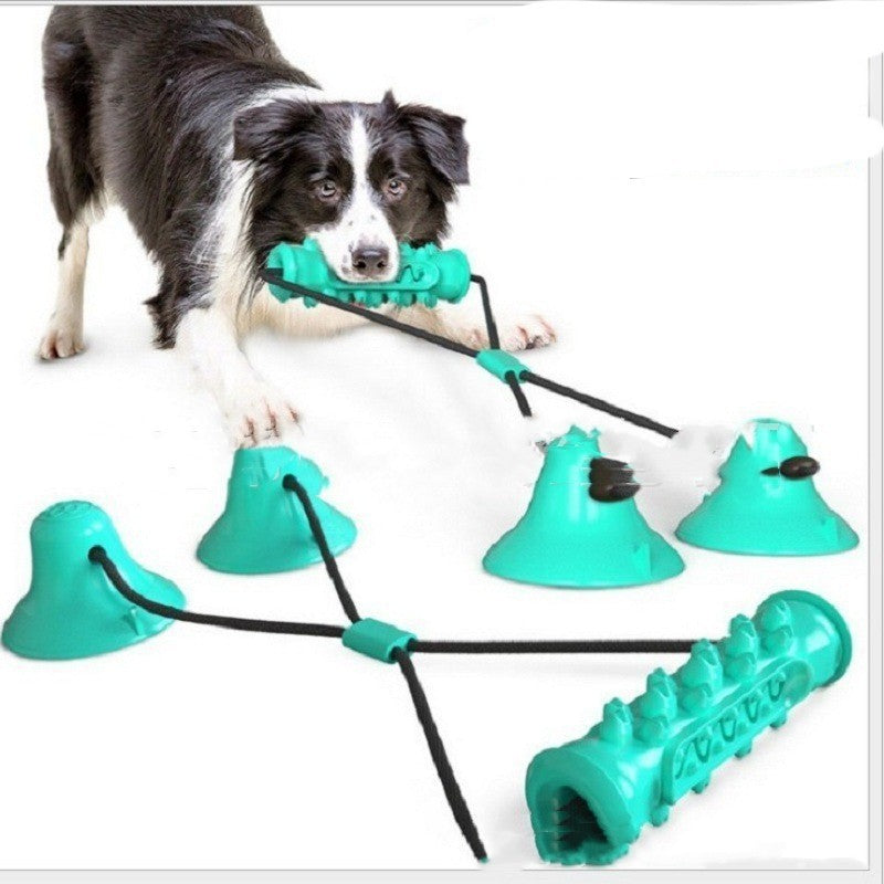 GripGnaw™ Overview: Molar and clean teeth, wear-resistant and bite-resistant. The molars have high bumps and 360-degree coverage. Double-layer cleaning of tooth spikes, double-layer cleaning. Training function, human and dog interaction. Specification: Ma