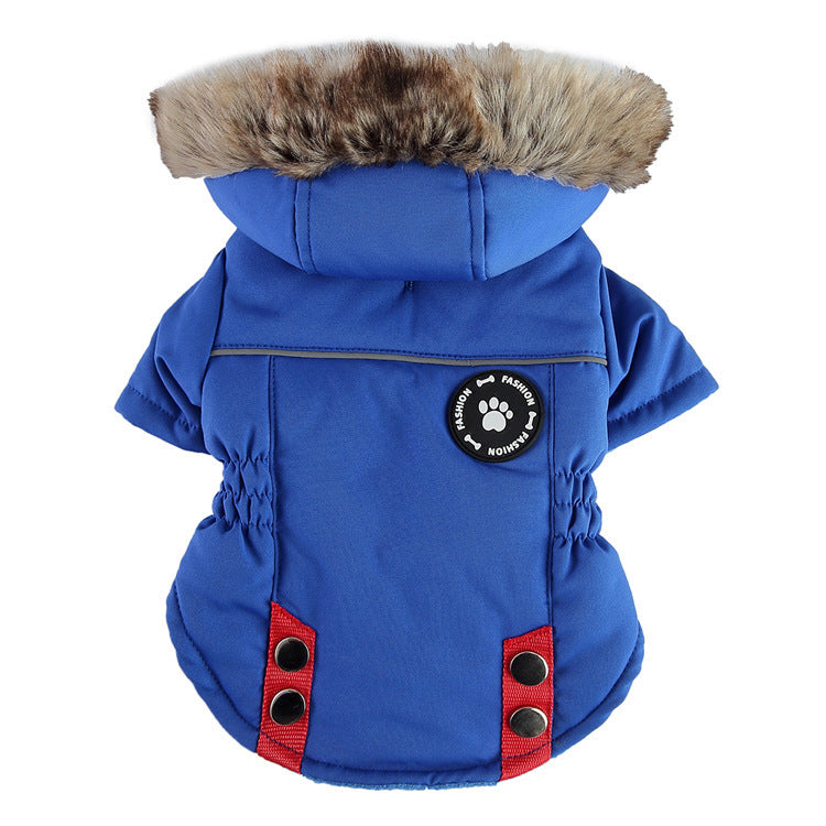 Winter Cotton Dog Jacket – Warm Zipper Coat for Pets Product information: Material: polyester Product: category cotton-padded clothes Style: Casual Color: DZ270 black, DZ271 red, DZ272 army green, DZ273 blue, DZ274 red, DZ275 army green, DZ276 black, DZ27