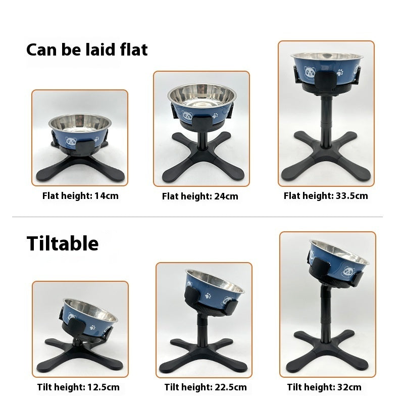 PawLift Dog Bowl Stand Product information: Specifications: Pet Bowl bracket (1 pack), Pet Bowl bracket (2 packs), Pet Bowl bracket stainless steel bowl (1 pack) Material: ABS plastic Category: Pet tableware Packing list: Bracket 1PCs / Bracket 2PCs / Bra