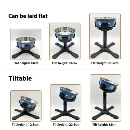 PawLift Dog Bowl Stand Product information: Specifications: Pet Bowl bracket (1 pack), Pet Bowl bracket (2 packs), Pet Bowl bracket stainless steel bowl (1 pack) Material: ABS plastic Category: Pet tableware Packing list: Bracket 1PCs / Bracket 2PCs / Bra