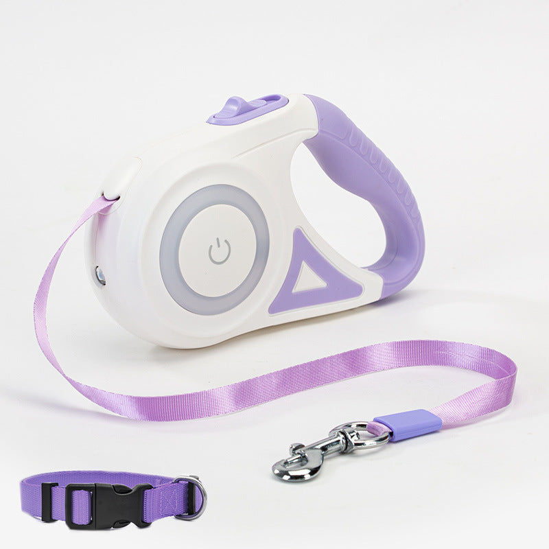 FlexiGlow Overview: 100% Brand New and Top Quality. Give your dog good reach and freedom of movement. This belt is suitable for Small medium / large Pets. One-handed braking and locking system keeps pets from moving forward. Telescopic design, the belt ca