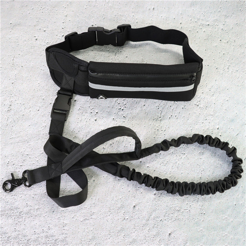 FreeStride Features: Adjustable buckle and strap design fit most waist sizes from 28” to 48”, with an Inner pocket for keys, cards, and other small accessories. Besides, there is an elastic strap fixed water bottle holder. 3 heavy-duty D rings connect to