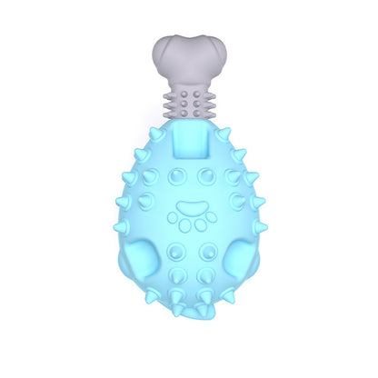 Durable Chicken Leg Dog Toy – Sound & Dental Care Fun Product information: Color: Gentleman blue gray, cherry blossom Gray, avocado green gray, orange gray, gray, blue-gray, random color Size: Medium Material: TPR Category: Pet Toys Packing list: Teething