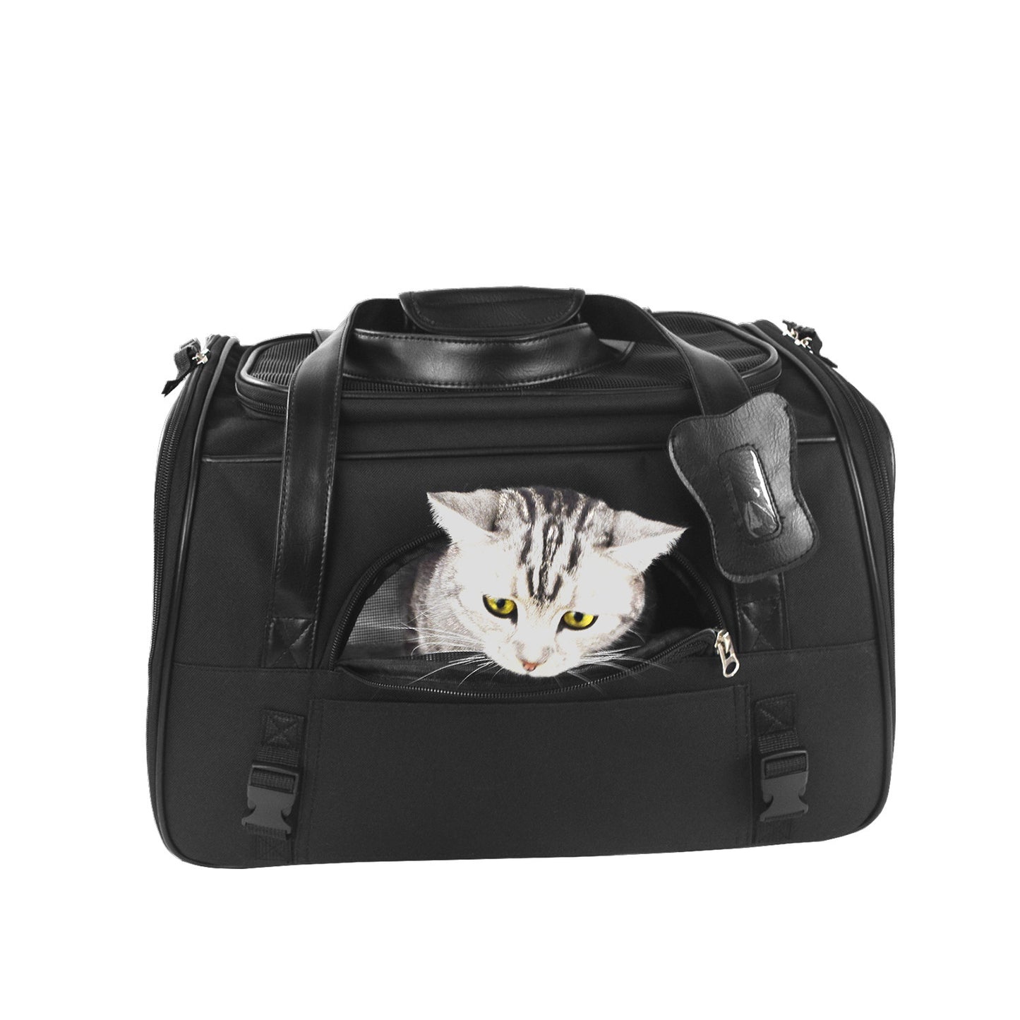 PawRide Car Seat Carrier Material: Oxford cloth Size: Small 45*24*28cm Soft-Sided Carriers