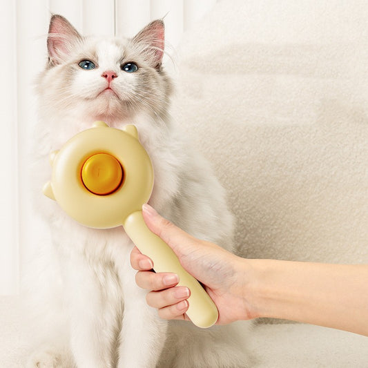 FurEase – Massage & Deshedding Comb for Cats & Dogs Make grooming a bonding moment with the FurEase™ Massage & Hair Removal Comb – the perfect 2-in-1 solution for gentle brushing and effective shedding control. Removes Loose Hair: Effectively captures and